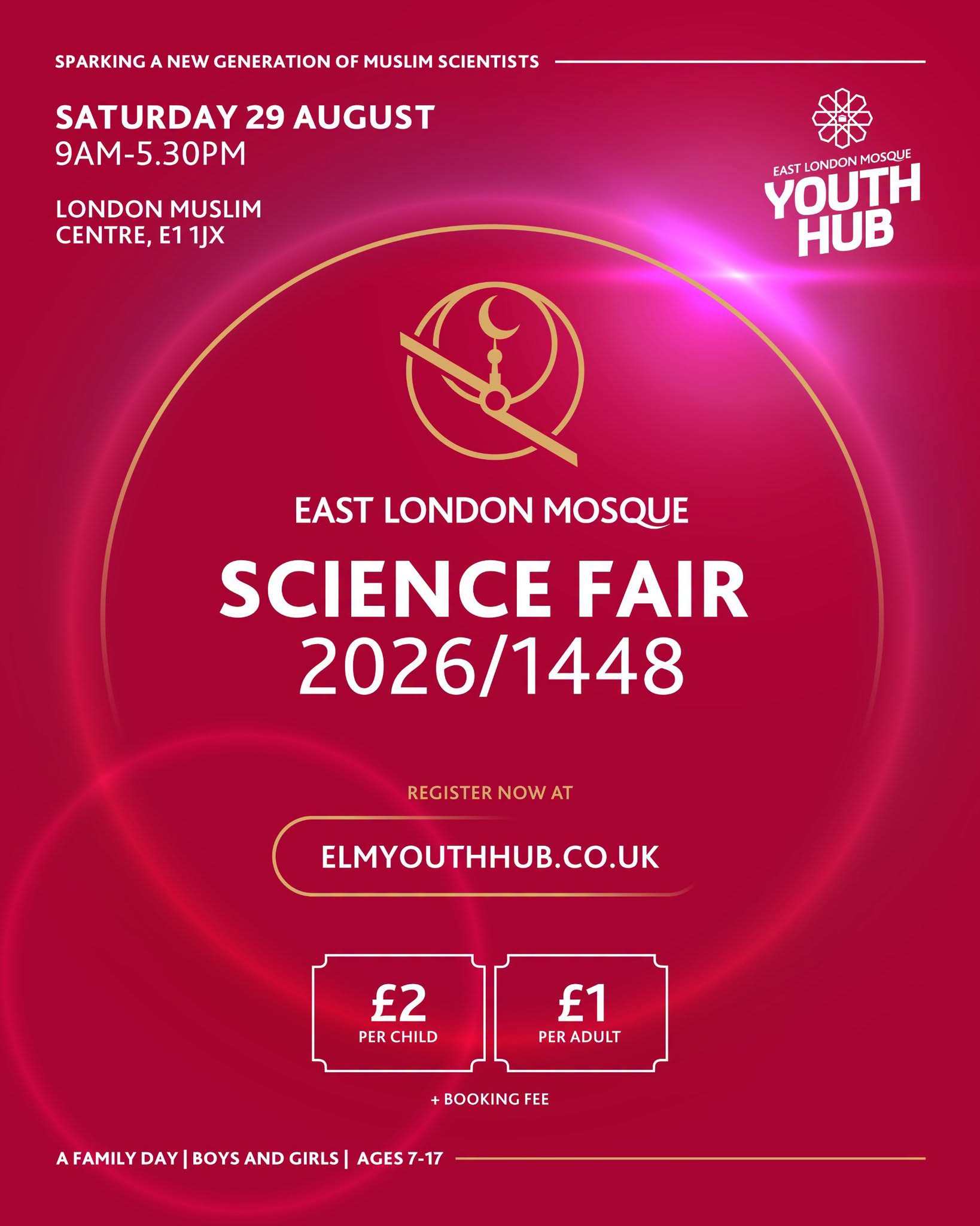 East London Mosque Science Fair 2026/1448 flyer